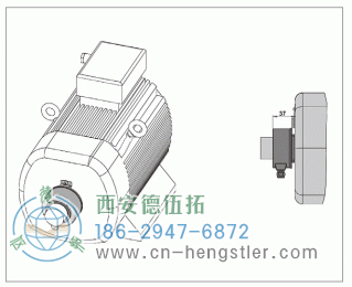 有空心軸的電動(dòng)機(jī)軸編碼器（E9、M9）